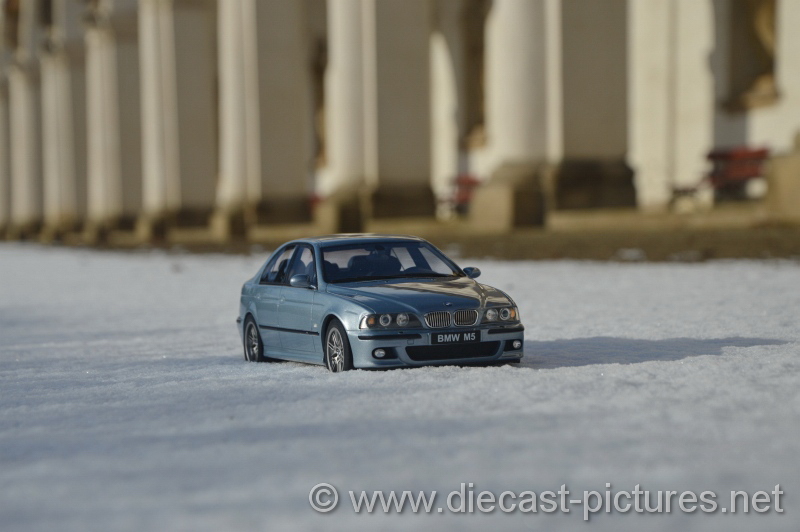 BMW M5 E39 Silverwater Blue Otto Models 1:18