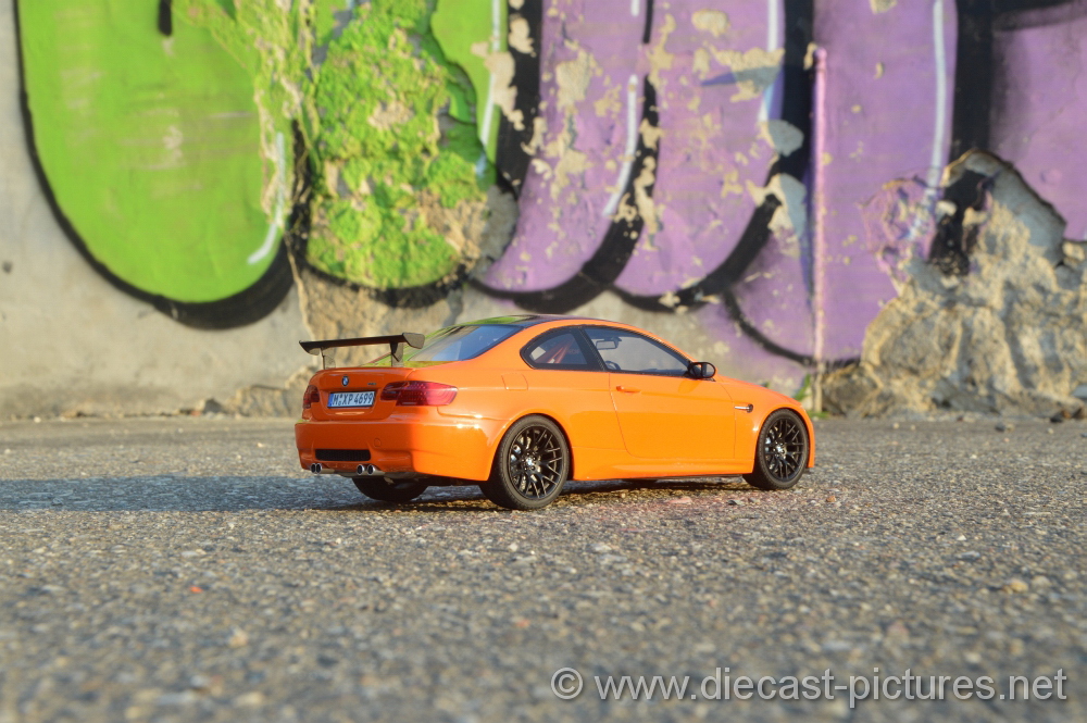 BMW M3 GTS E92 Orange GT Spirit 1:18