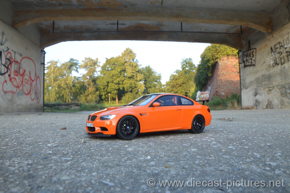 BMW M3 GTS E92 Orange GT Spirit 1:18
