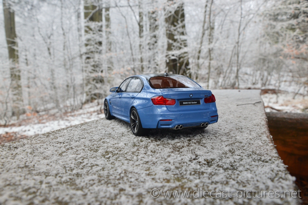 BMW M3 Sedan F80 Blue GT Spirit 1:18