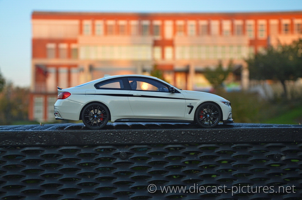 BMW 435i M Performance F32 White GT Spirit 1:18