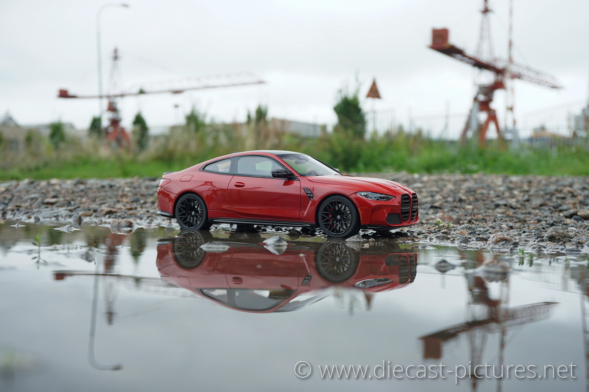 BMW M4 Competition G82 Toronto Red TopSpeed 1/18